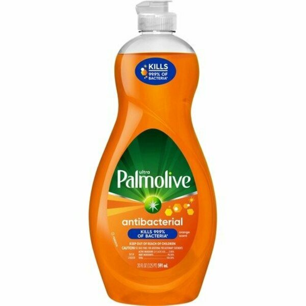 Colgate-Palmolive Co Dish Detergent, Liquid, Antibacterial, 20 fl. oz., Orange CPCUS04232A